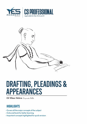 Book Drafting, Appearances & Pleadings