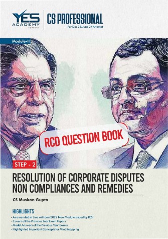 Picture of Book Resolution of Corporates Disputes Non Compliances and Remedies - Question Book