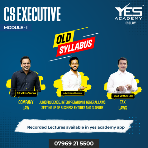 CS Executive Module 1 Combo (Old Syllabus)