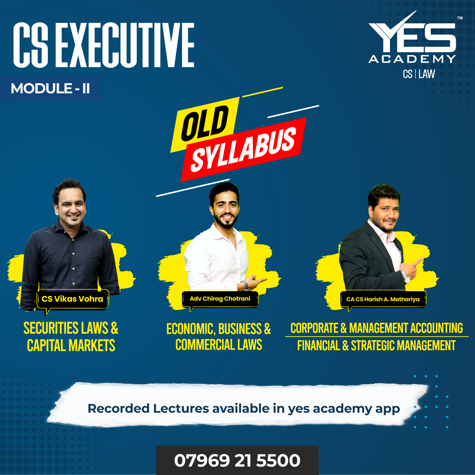 CS Executive Module 2 Combo (Old Syllabus)