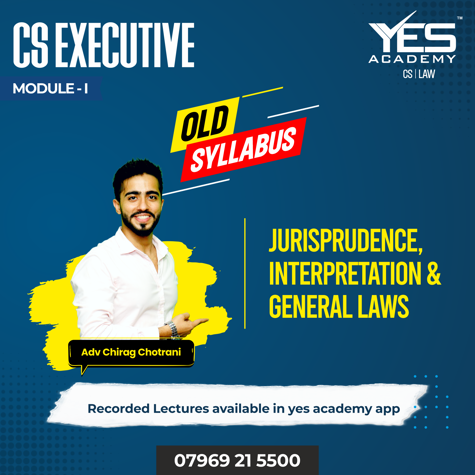 CS Executive - JIGL (Old Syllabus)