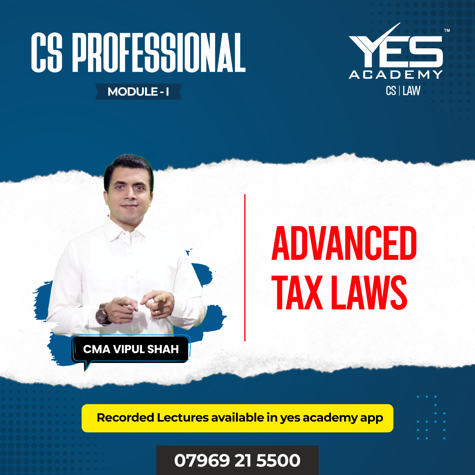 Picture of CS Professional - Advanced Tax Laws & Practice