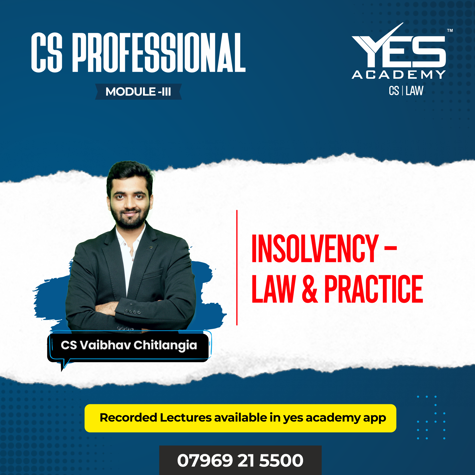 Picture of CS Professional Insolvency Laws & Practice