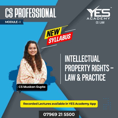 Picture of CS Professional - Intellectual Property Rights – Law & Practice - (New Syllabus)