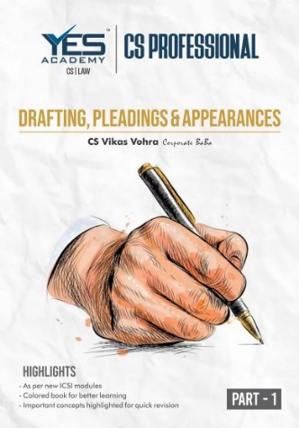 Picture of Drafting, Pleadings And Appearances - (New Syllabus)