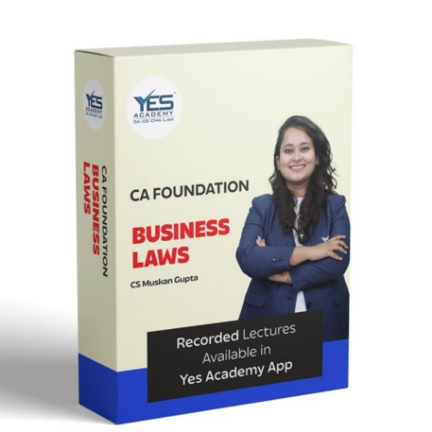 Picture of CA Foundation Business Laws by CS, Adv. Muskan Gupta