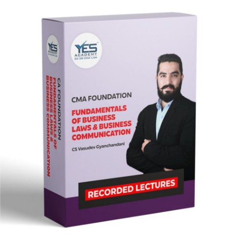 Picture of CMA Foundation Fundamentals of Business Laws & Business Communication (Recorded Lectures | Dec 2026 / June 2027 Attempt)