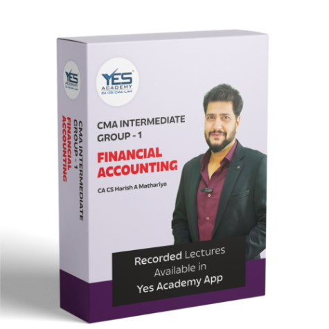 Picture of CMA Intermediate – Financial Accounting By CA CS Harish A Mathariya