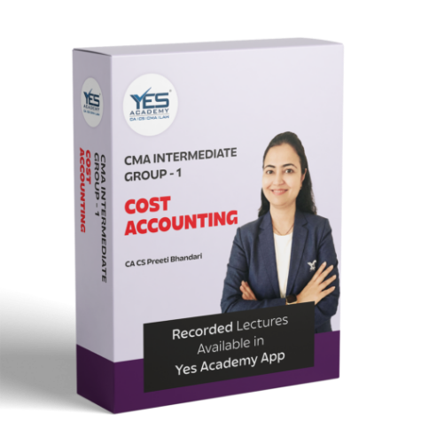 Picture of CMA Intermediate – Cost Accounting By CA CS Preeti Bhandari