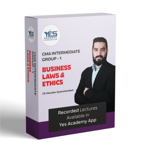 Picture of CMA Intermediate – Business Laws & Ethics By CS Vasudev Gyanchandani