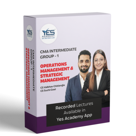 Picture of CMA Intermediate – Operations Management & Strategic Management By CS Vaibhav Chitlangia & CS Suchi Goel