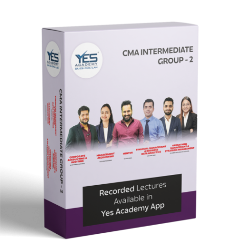 Picture of CMA Intermediate – Group 2 (Combo) By YES Academy, Pune