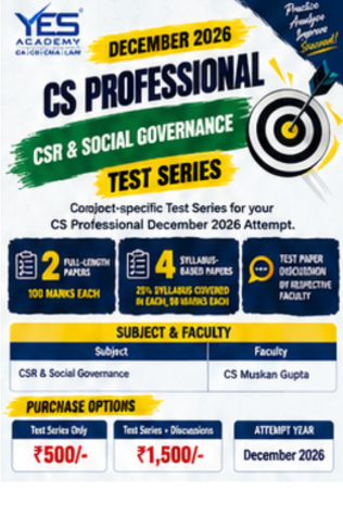 Picture of CSR & Social Governance Test Series