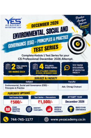 Picture of Environmental, Social and Governance (ESG) – Principles & Practice Test Series